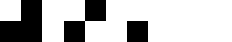 The four layers of the 2x2 General Dithering Pattern