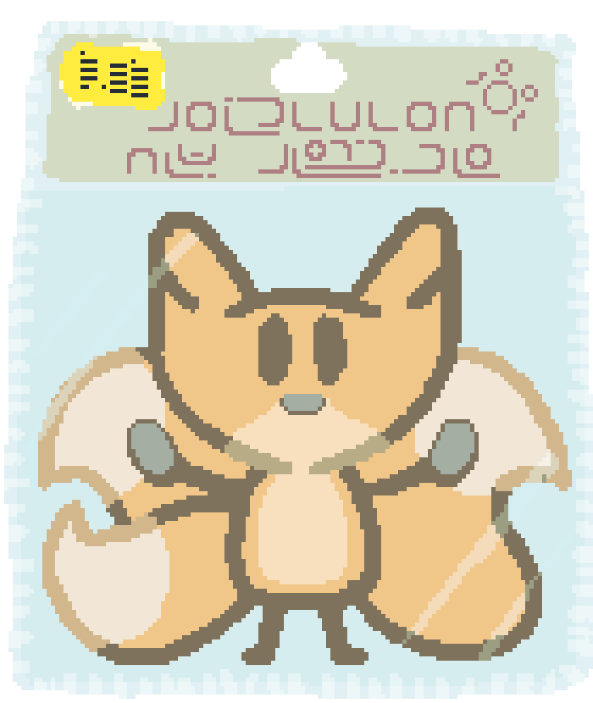 beefox in a package with an alien text and price