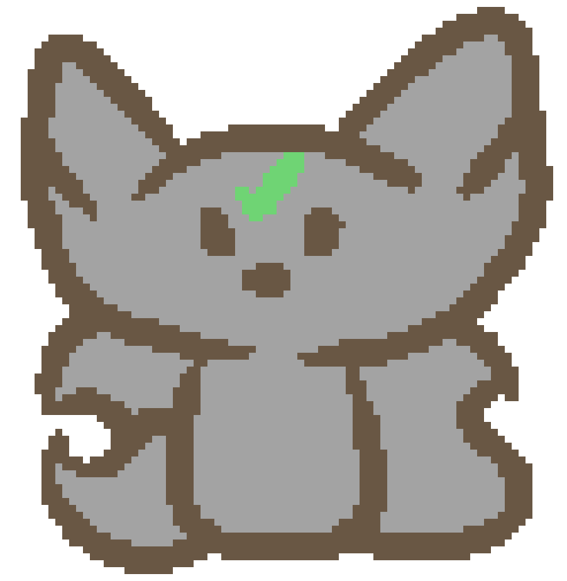 bee looking downwards as their forehead goes from a tick, to a warning, to a check engine light