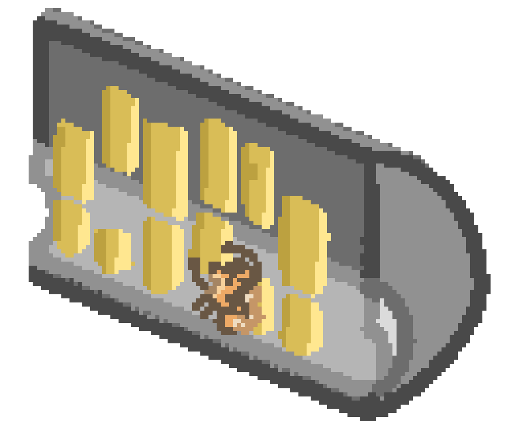 bee inside a half cut lock, pins 2 and 5 have been been pushed into place, and star is working on pin 3
