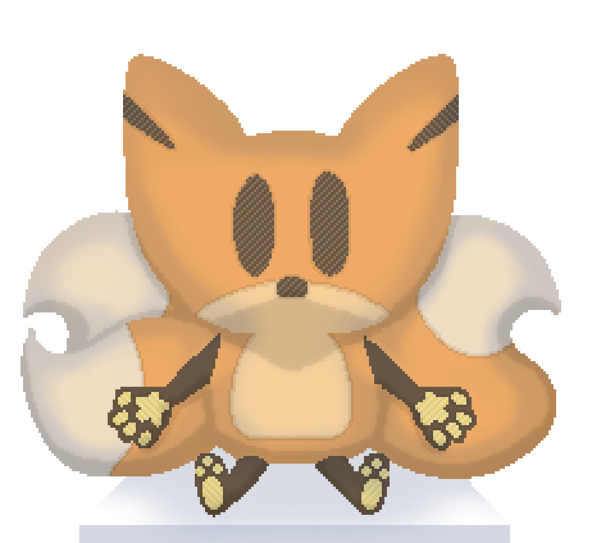 bee rendered as a marketable plushie