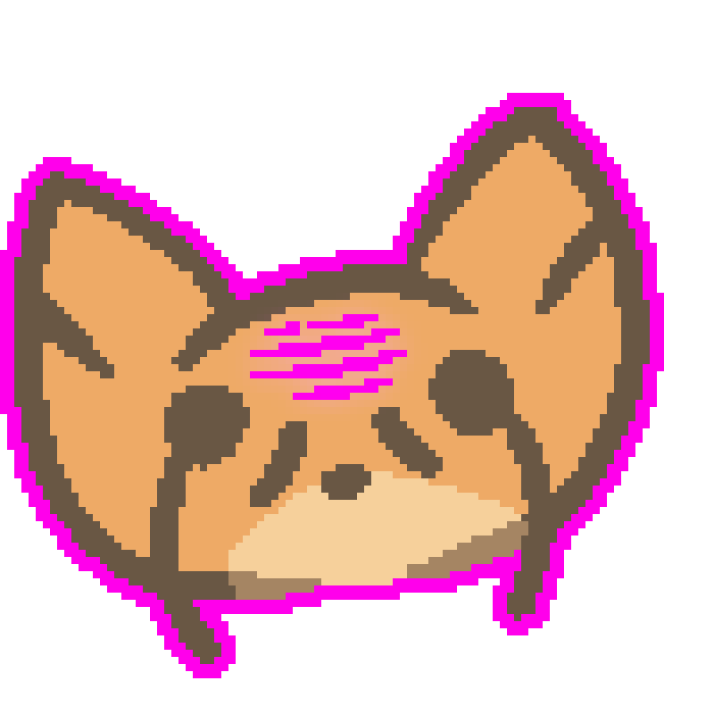 bee holding star forehead and rocking side to side from a migraine