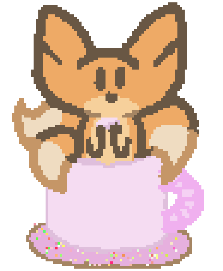 bee sitting in a marshmallow tea cup