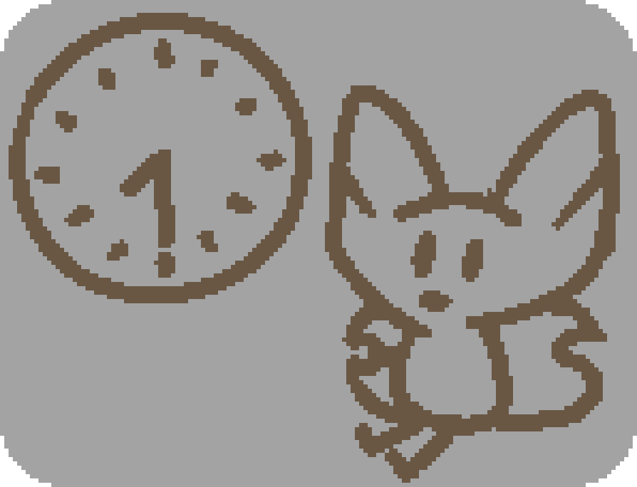 bee blinking and the clock jumping forward in time each blink