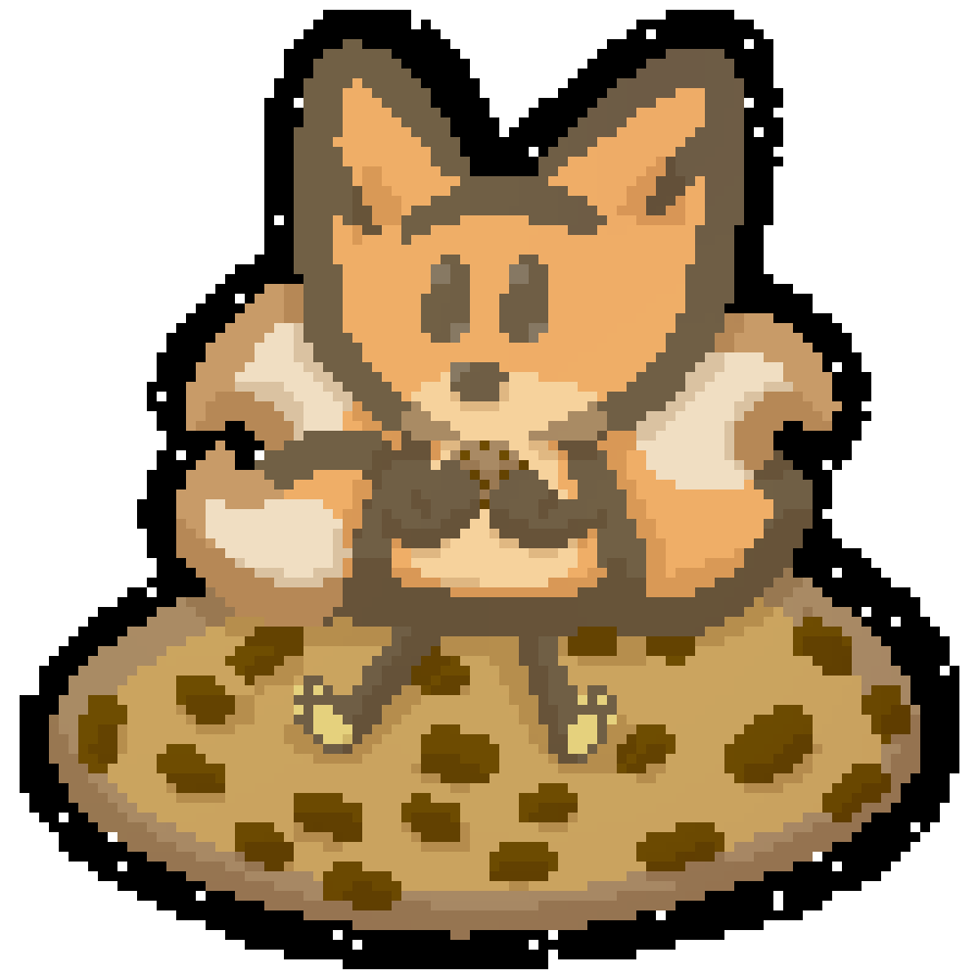 bee sitting on a chocolate chip cookie, holding a chocolate chip cookie, in space