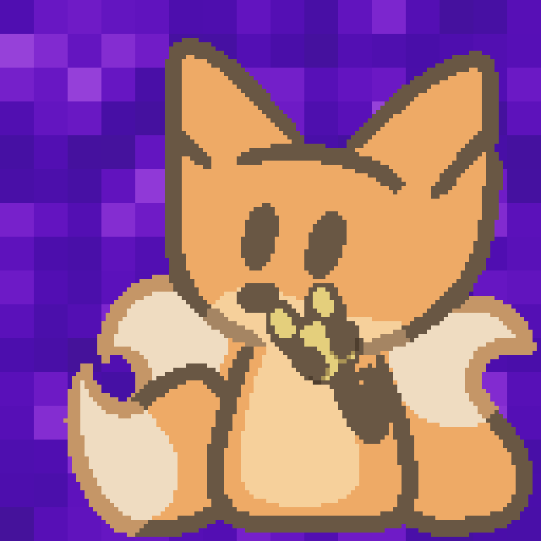 bee vanishing into a nether portal while posing a peace sign
