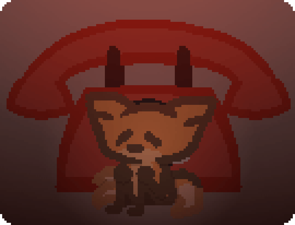 bee cowering in front of a large ringing telephone