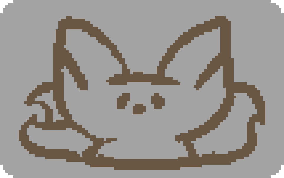 bee with a melted body, star ears are still upright and big
