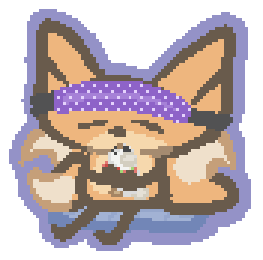 bee sitting on a blanket with an ice pack and stuffed lamb. star is pale