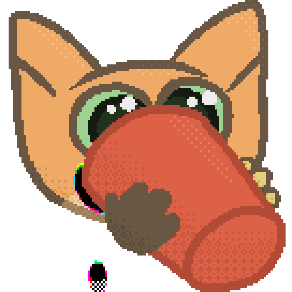 bee taking a swig from a massive red cup with void liquid spilling out