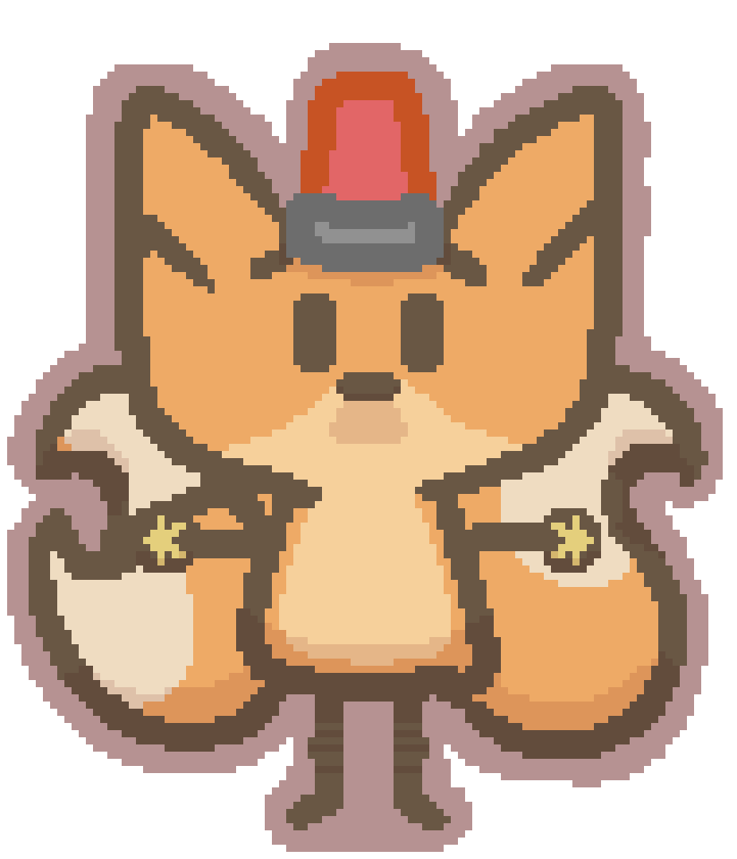 bee T posing with a spinning siren on star head